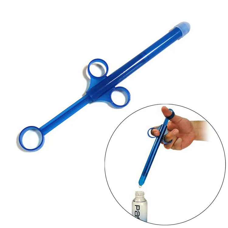 Personal Oil Lubricant Applier Syringe Enema Lubricant Launcher Sex Toys Anal Vaginal Cleaning Tools Enema Injection%