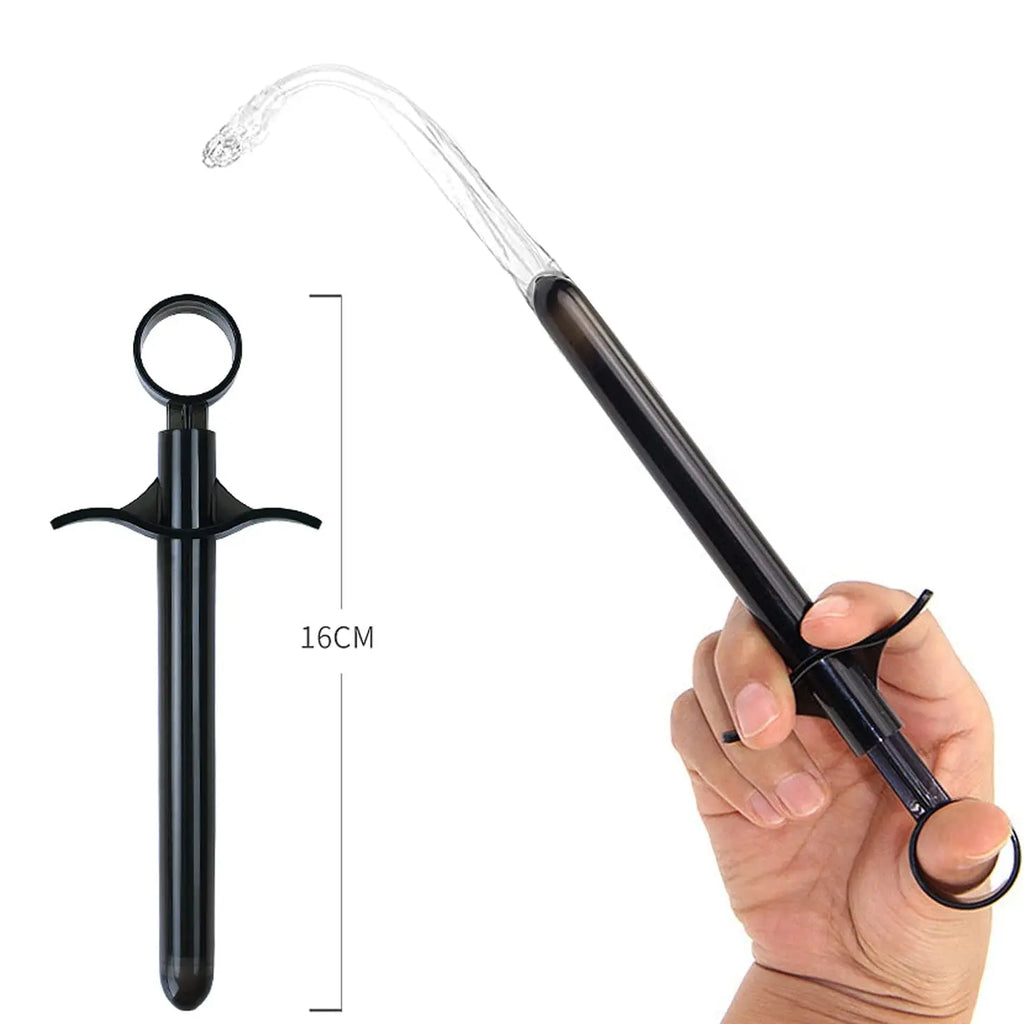 Personal Lubricant Shooter Lubricant Injection Applicator Lubricant Injector 10ml Mini Lubricant Lunchbox with Precise Scale