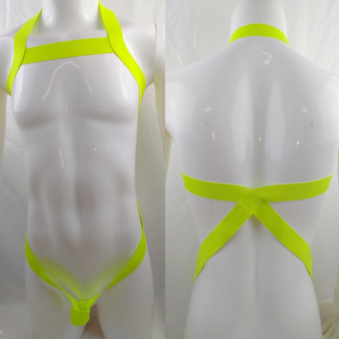 Men's erotic underwear, showing off the big chest strap, showing muscle stage performance clothes are hot and tight-fitting charm spotlight