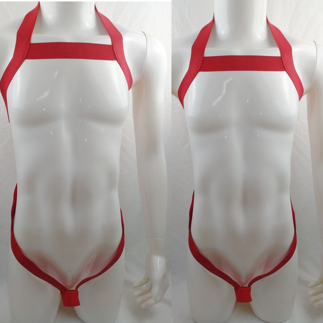 Men's erotic underwear, showing off the big chest strap, showing muscle stage performance clothes are hot and tight-fitting charm spotlight