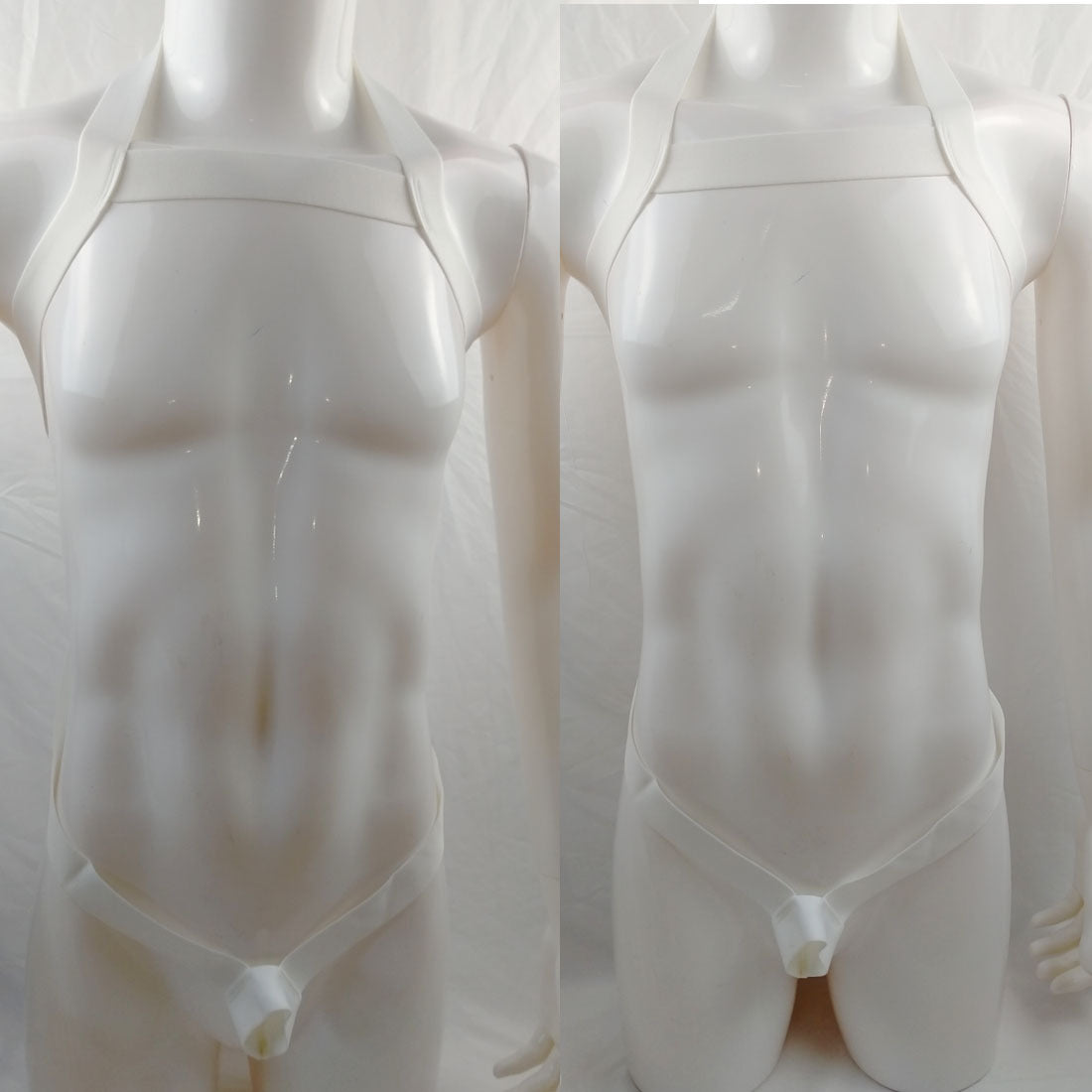 Men's erotic underwear, showing off the big chest strap, showing muscle stage performance clothes are hot and tight-fitting charm spotlight