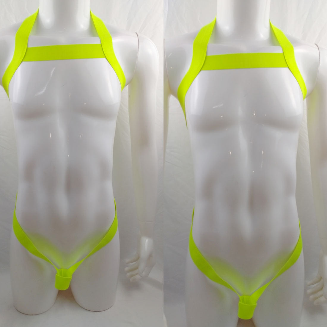 Men's erotic underwear, showing off the big chest strap, showing muscle stage performance clothes are hot and tight-fitting charm spotlight