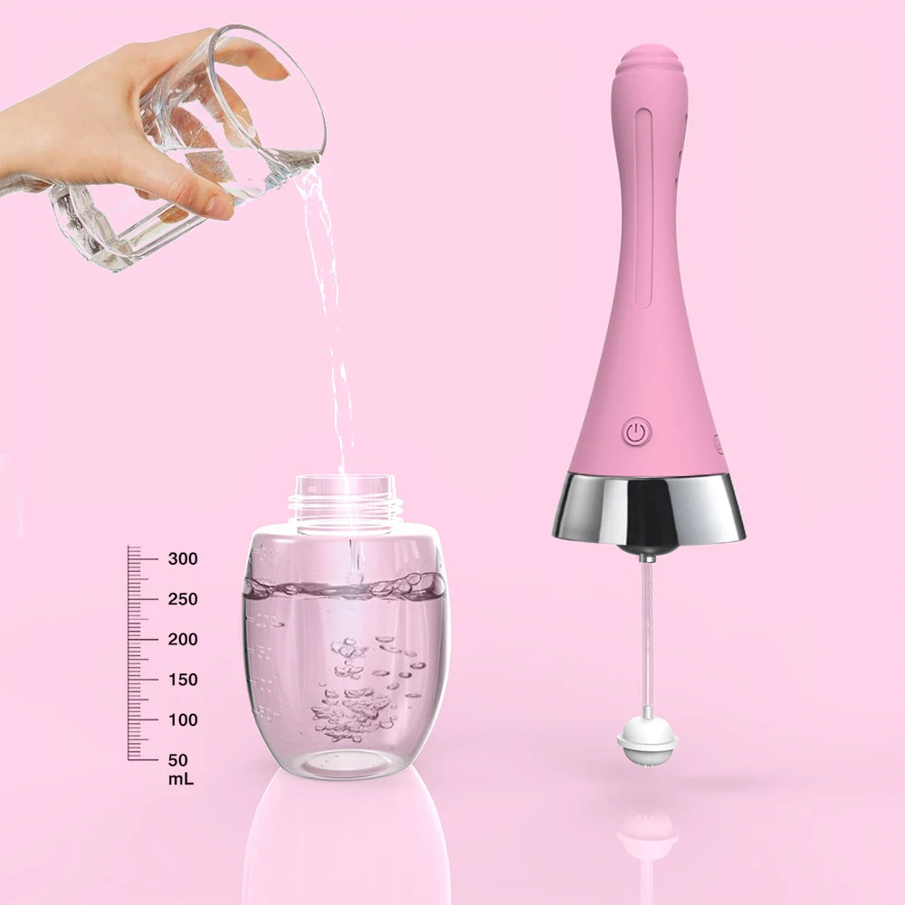 Anal Cleaner Silicone Health Automatic Enema Sex Colon Vaginal Tool Anal Plug Butt Douche Shower Cleaning Enemator for Men Women