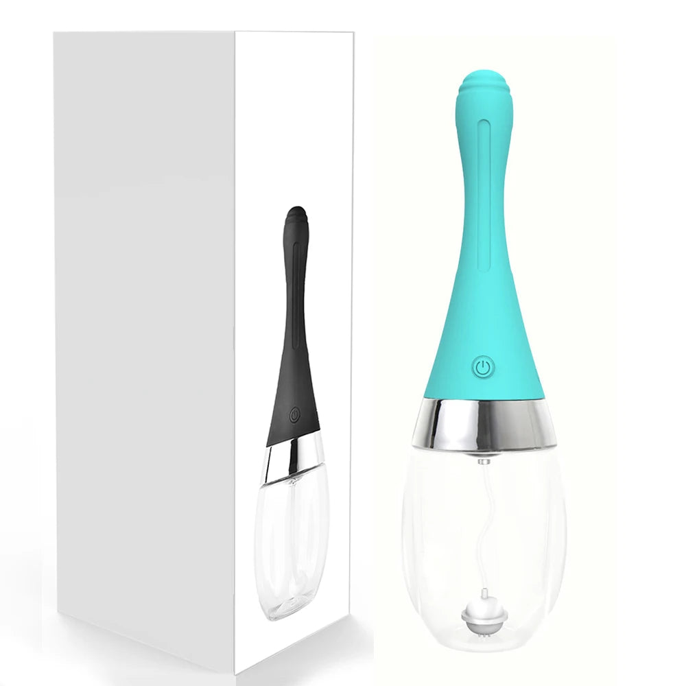 Anal Cleaner Silicone Health Automatic Enema Sex Colon Vaginal Tool Anal Plug Butt Douche Shower Cleaning Enemator for Men Women