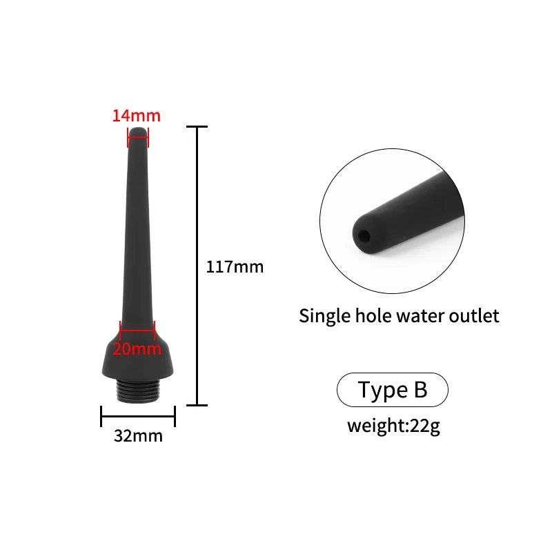 Portable Vagina Anal Anus Enema Syringe Lavement Shower Head For Male Female Analdusche Lavage Cleaning 18+ Erotic Sex Toys