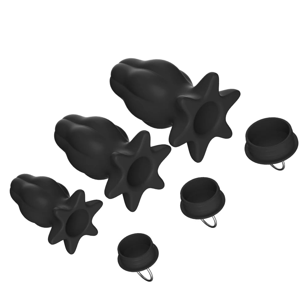 Hollow Anal Plug With Stopper Anal Dilator Anus Tunnel Expansion Prostate Massager Sex Toy Vaginal Anchor Shower Enema Butt Plug